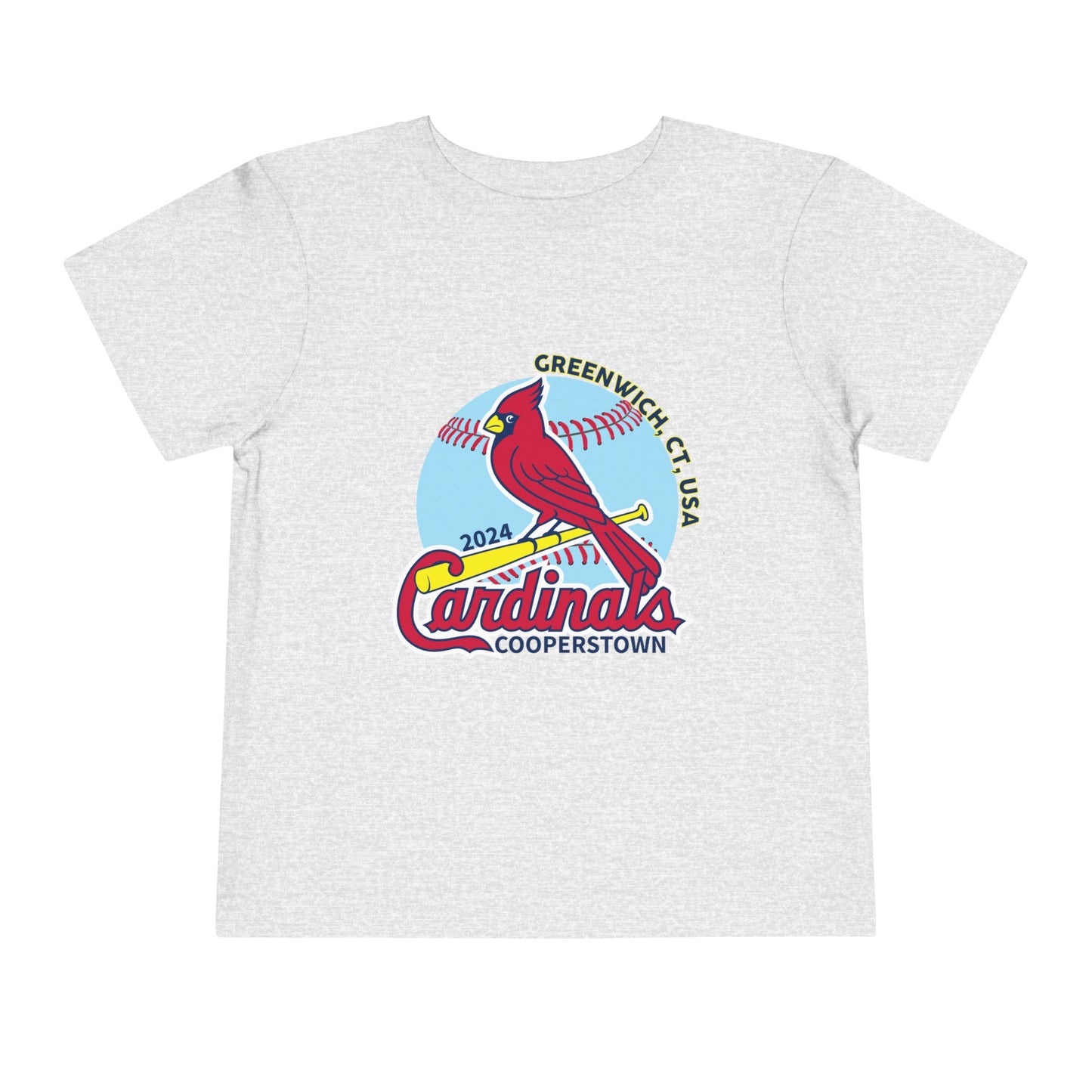 Cardinals Toddler Short Sleeve Tee Bella and Canvas