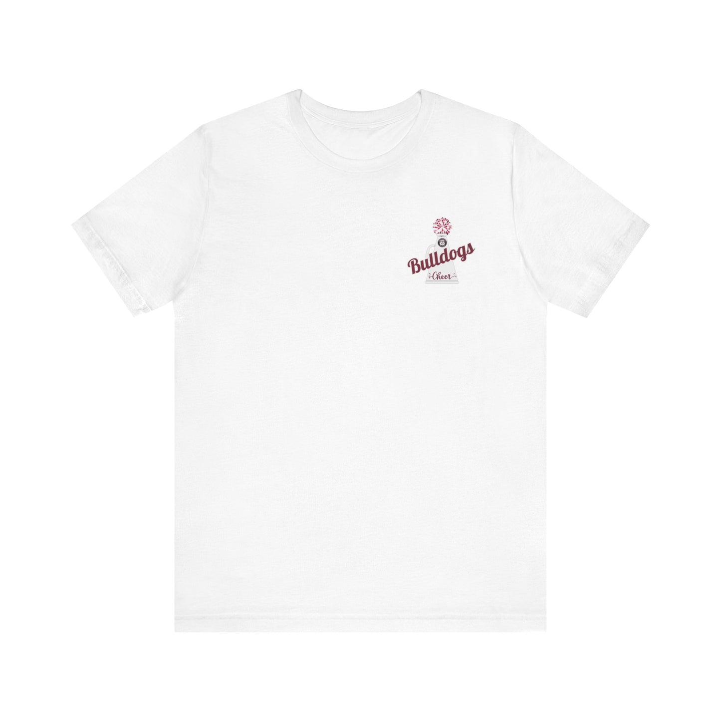 Bulldogs In My Cheerleader Era ADULT Unisex Jersey Short Sleeve Tee