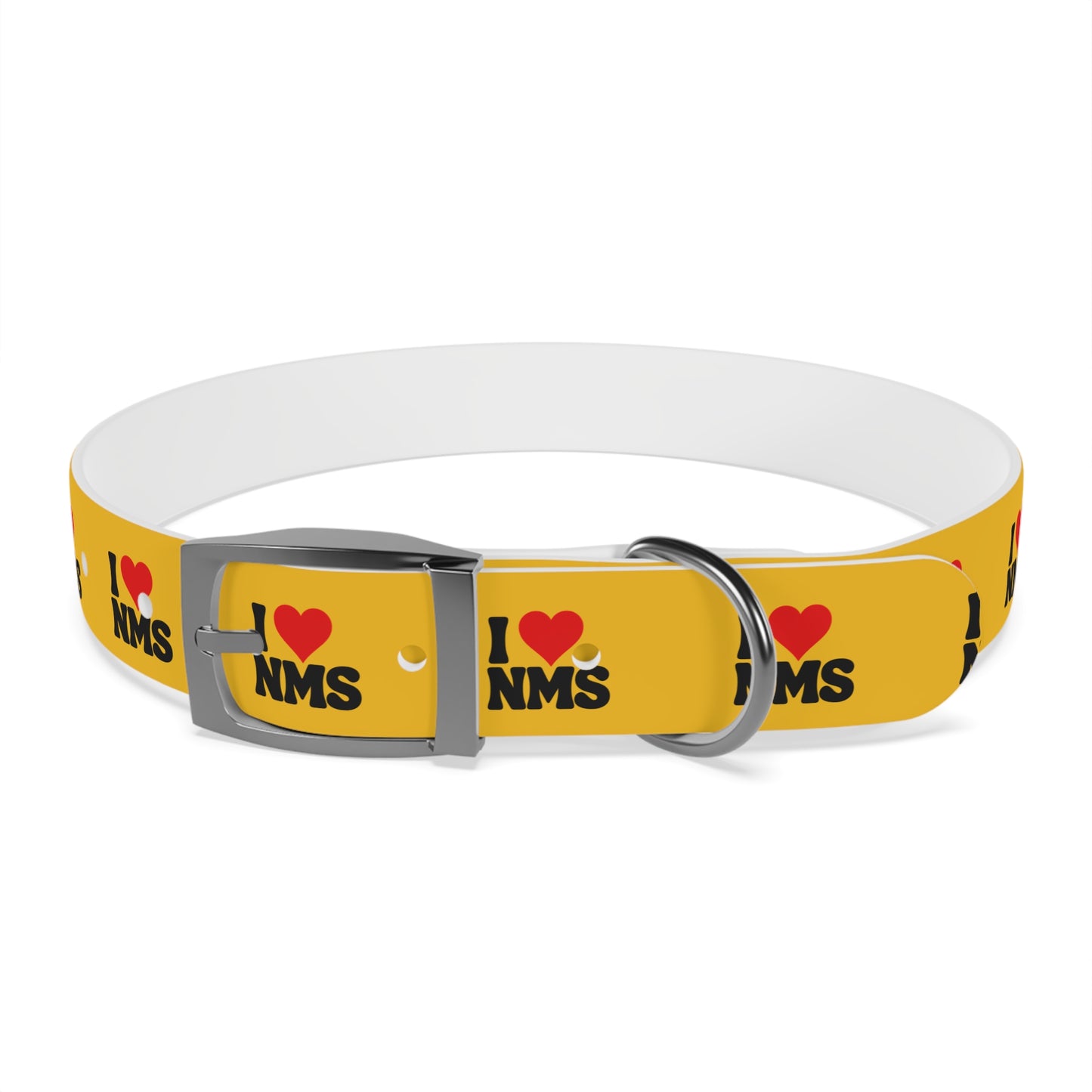 NMS I LOVE NMS Pet Collar YELLOW