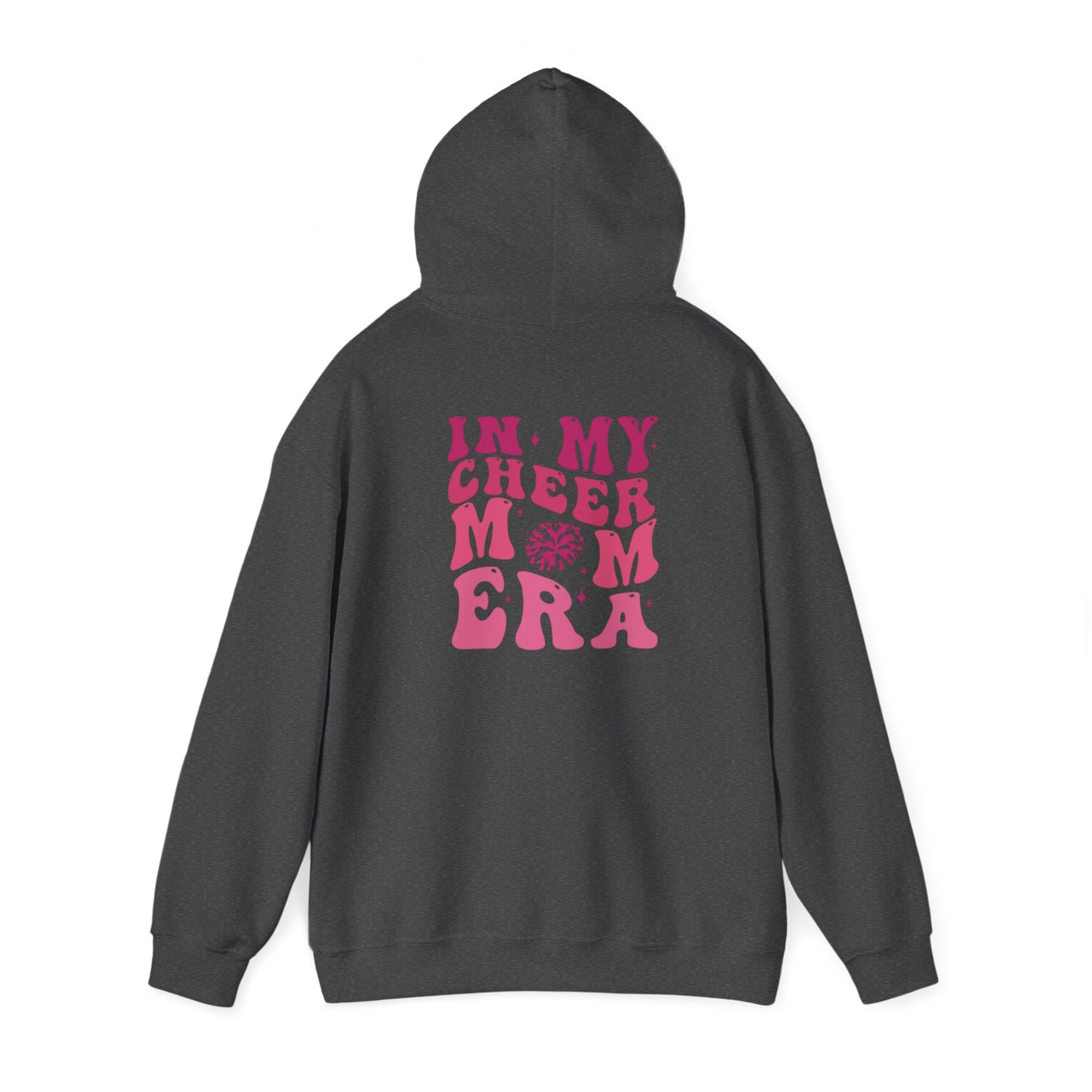 Bulldogs Cheer ADULT Cheer Mom Era Unisex Heavy Blend™ Hooded Sweatshirt