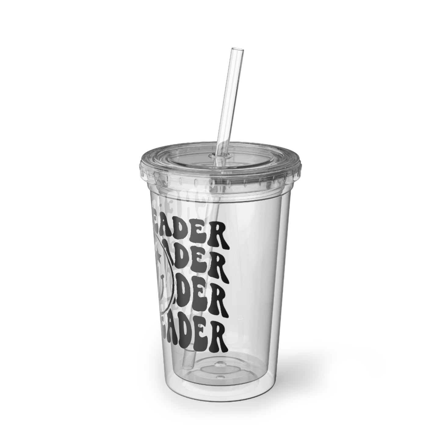 Cheerleader Cup, Gift For Cheerleader, Clear Tumbler For Cheerleader, Cheer Cup, Cheer Gift, Suave Acrylic Cup