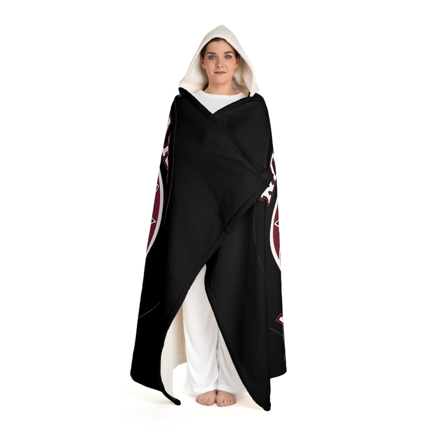Bulldogs hooded blanket