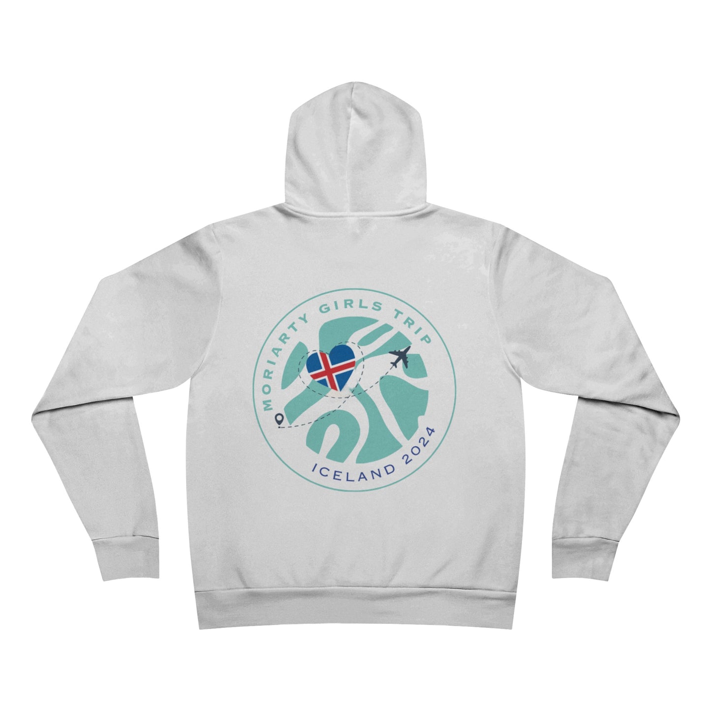 Iceland Unisex Sponge Fleece Pullover Hoodie