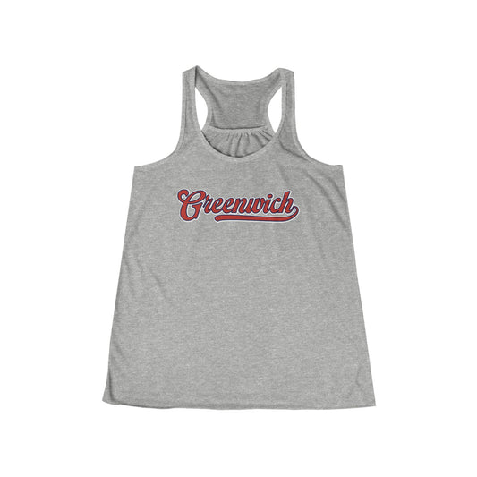 Greenwich Cooperstown Women's Flowy Racerback Tank Top