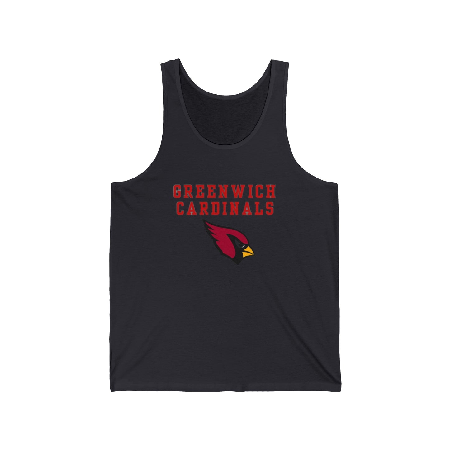 GHS Greenwich Cardinals Unisex Jersey Tank