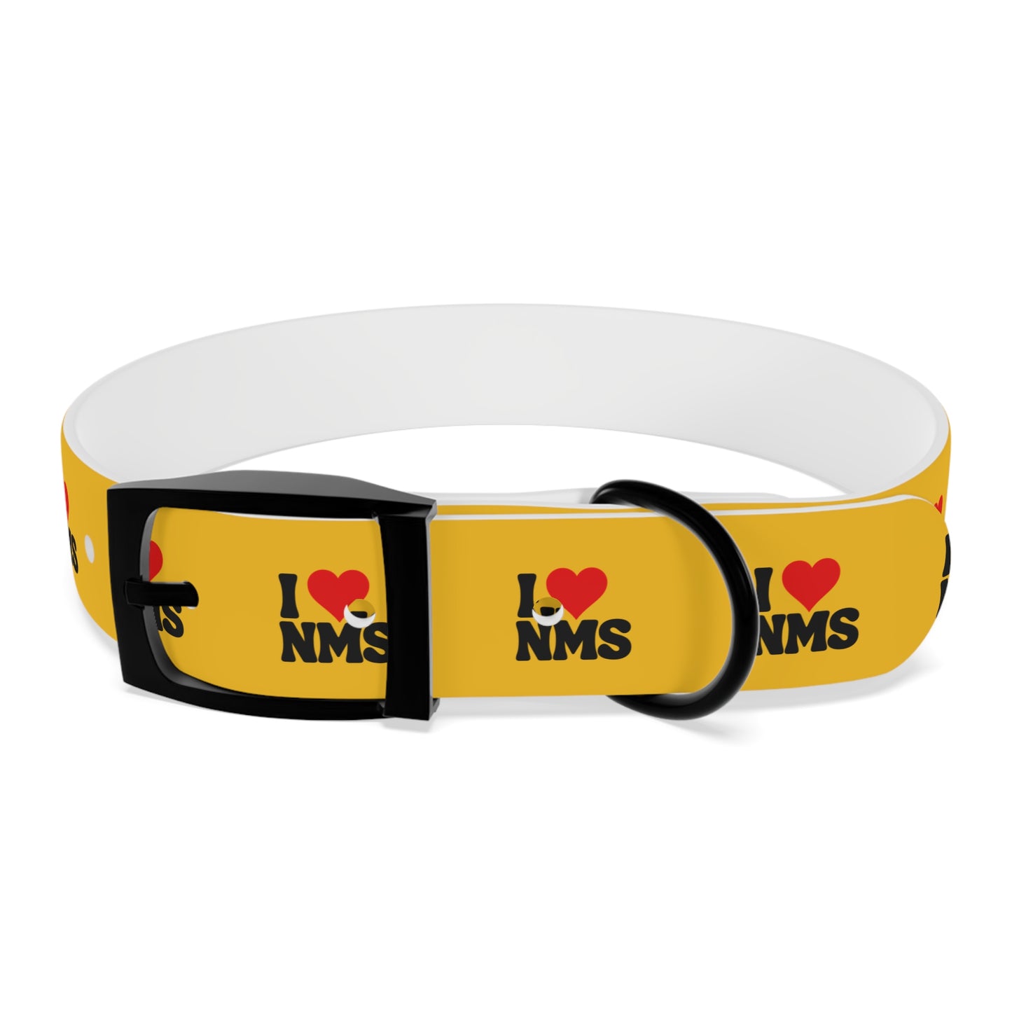NMS I LOVE NMS Pet Collar YELLOW