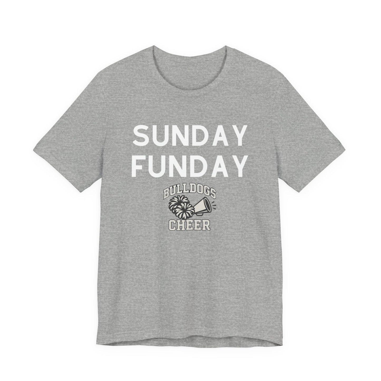 Sunday Funday T-Shirt, Bulldogs Cheer Shirt