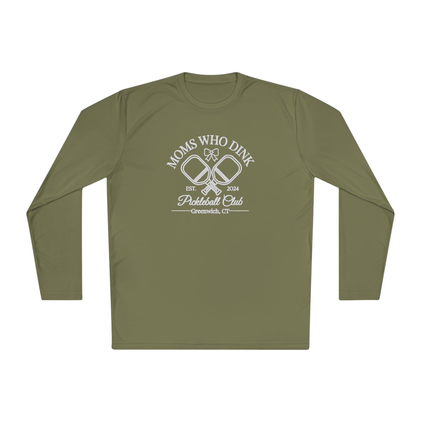 Pickleball Green Unisex Lightweight Long Sleeve Tee