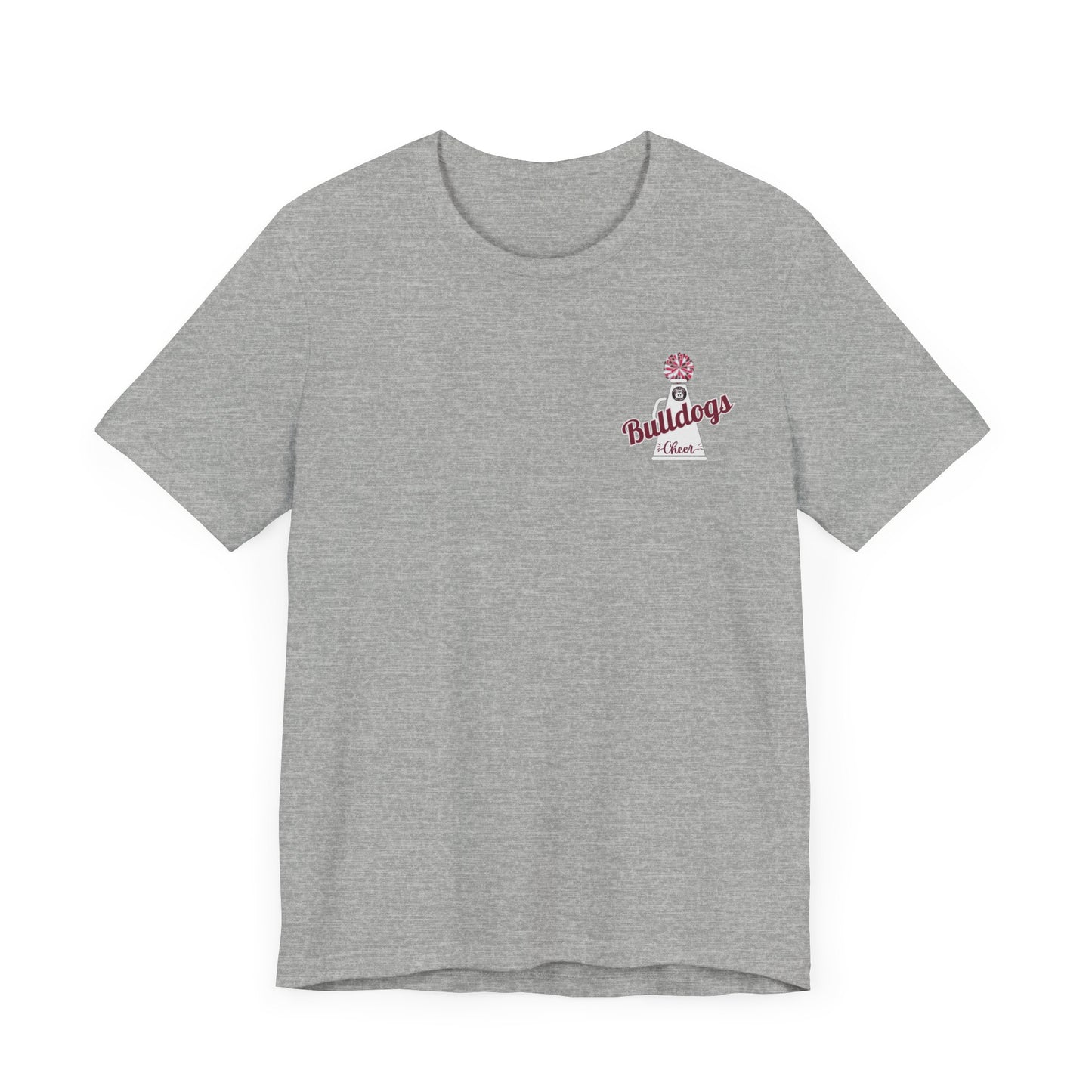 Bulldogs In My Cheerleader Era ADULT Unisex Jersey Short Sleeve Tee