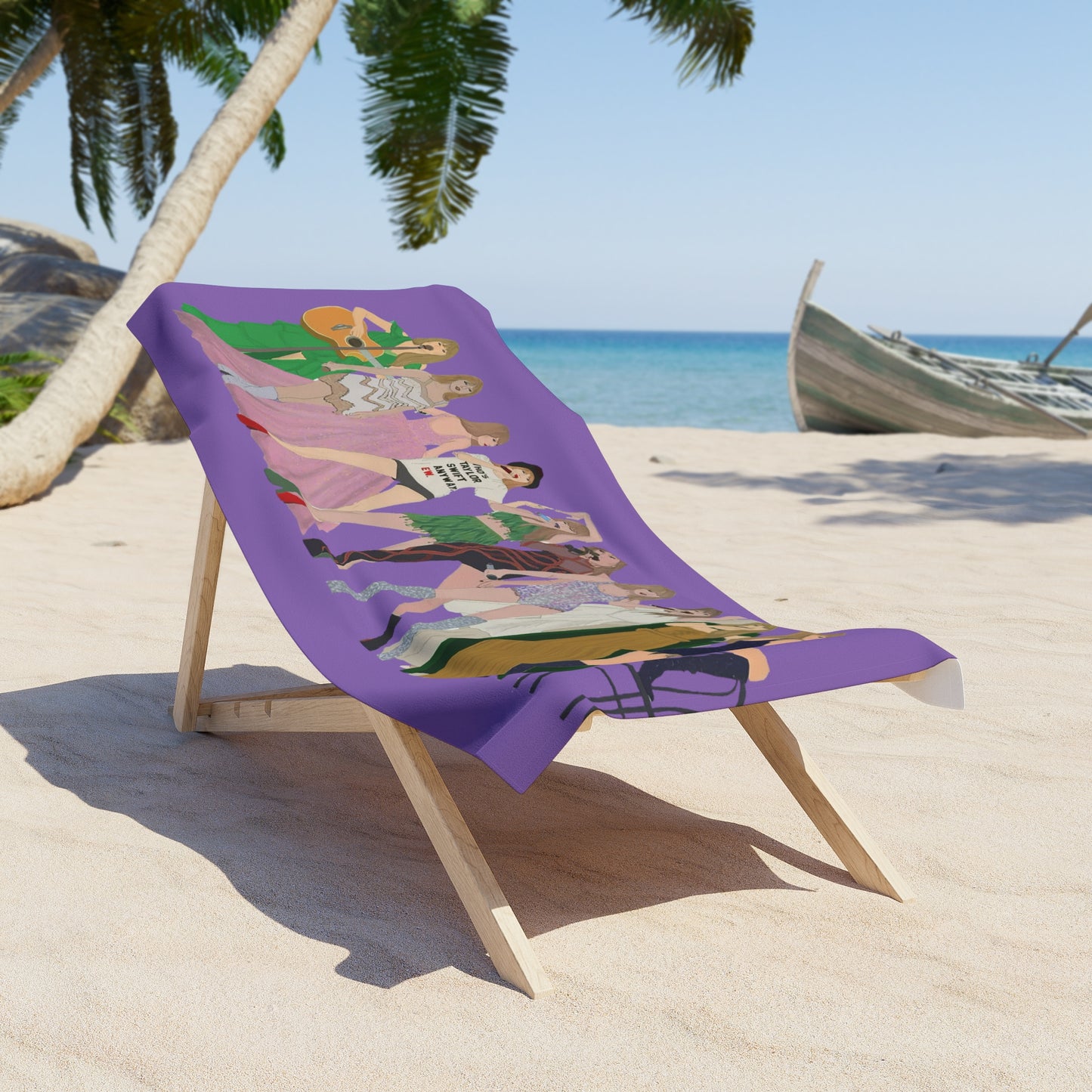 Taylor Swift The Eras Tour Beach Towel, Gift For Taylor Swift Fan, Gift for Swiftie, Swiftie Merch