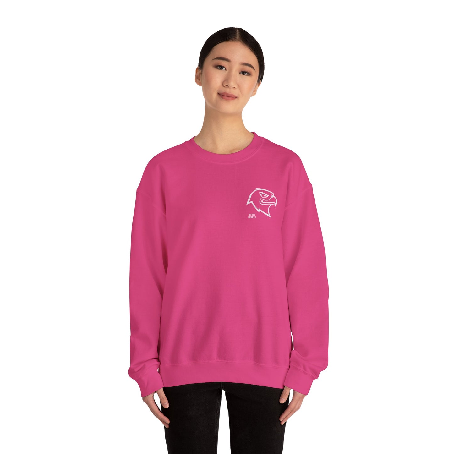 NMS Hawks Cozy Adult Collegiate Sweatshirt, Unisex Crewneck