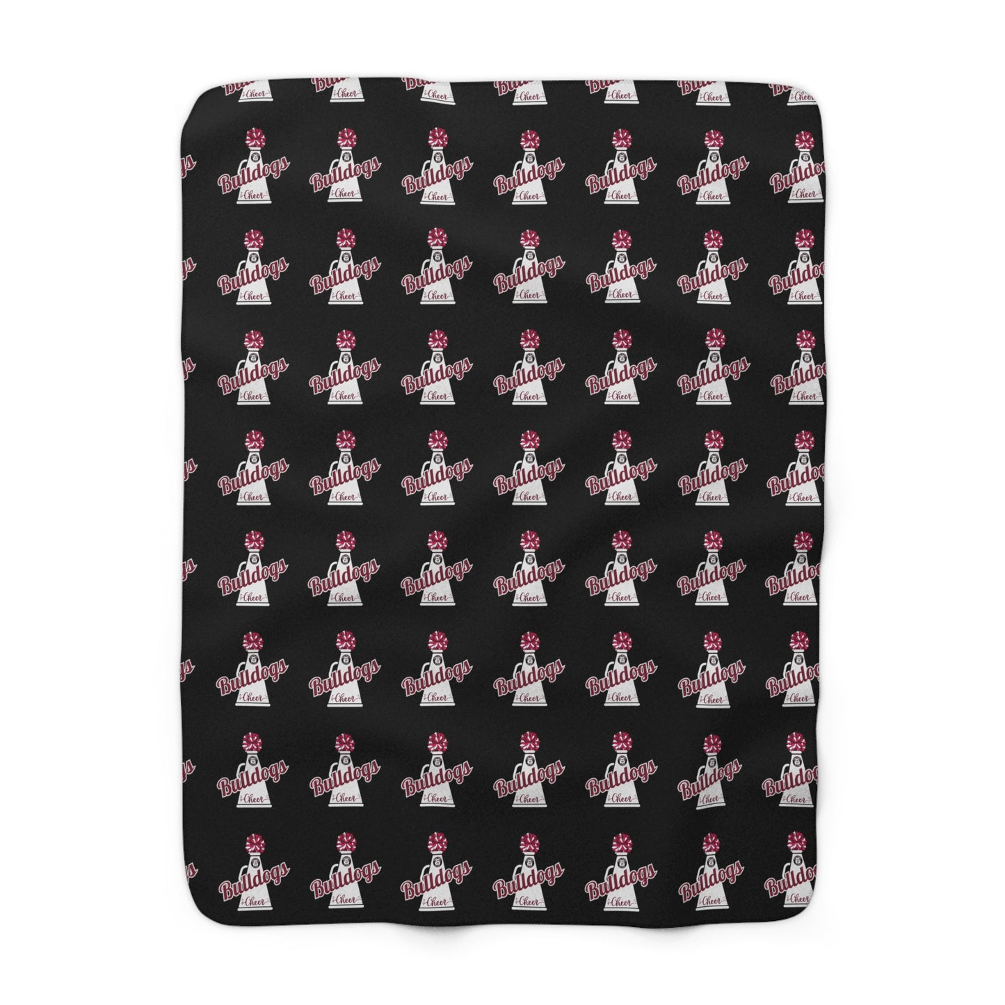 Bulldogs Sherpa Fleece Blanket