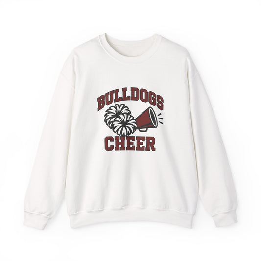 Cozy Bulldogs Collegiate Sweatshirt, Unisex Crewneck