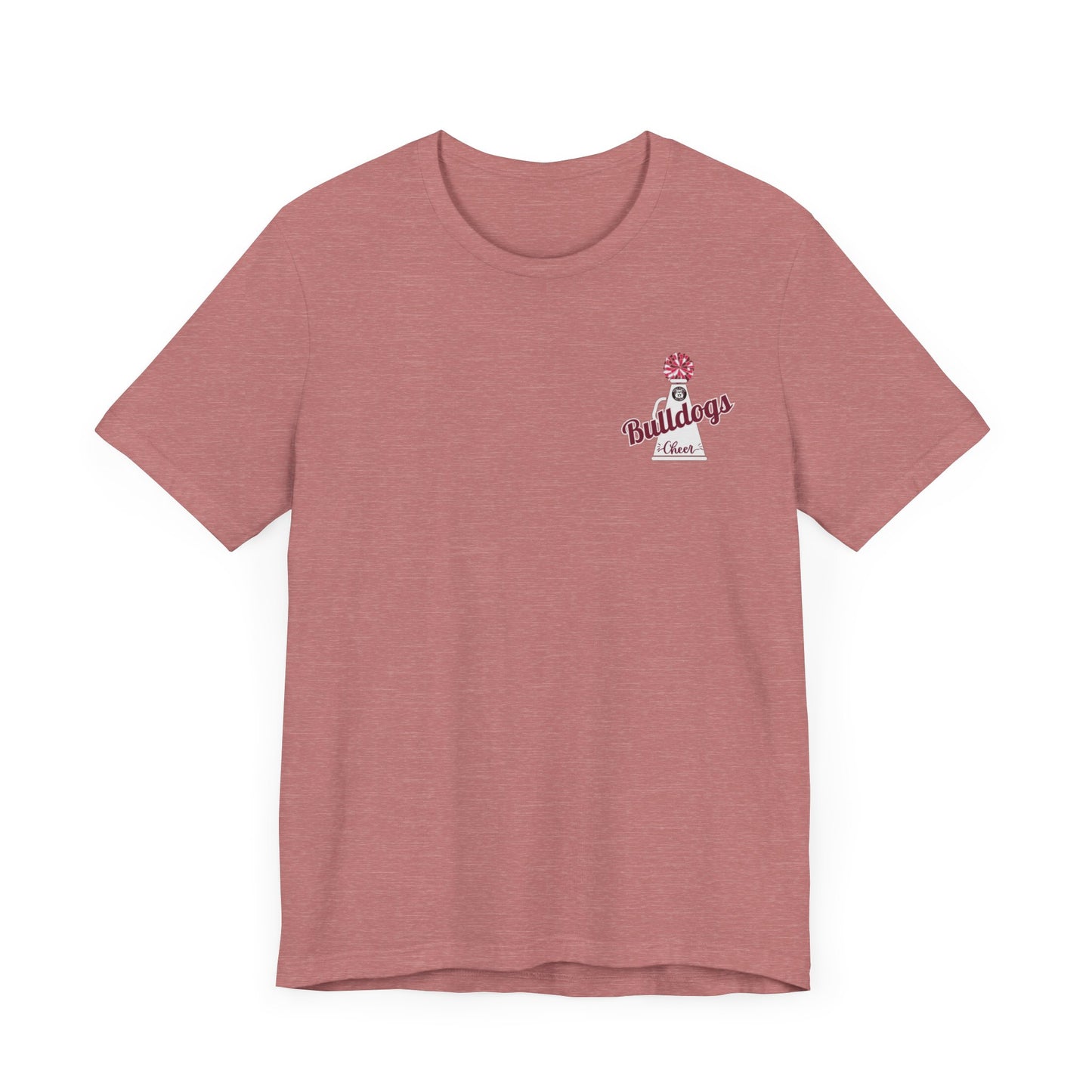 Bulldogs In My Cheerleader Era ADULT Unisex Jersey Short Sleeve Tee