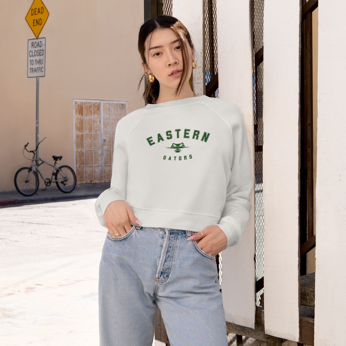 EMS Gators Women's Cropped Fleece Pullover