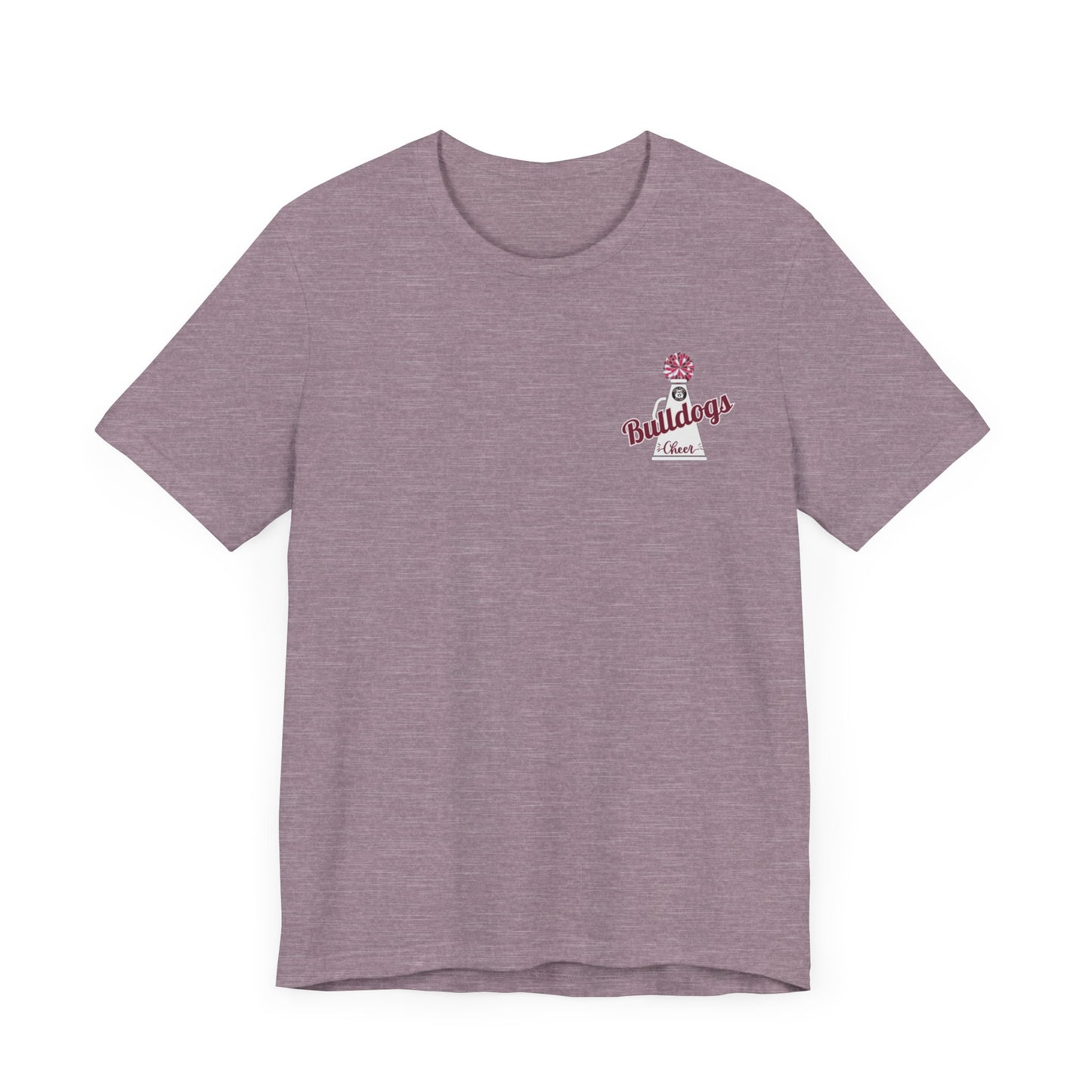 Bulldogs In My Cheerleader Era ADULT Unisex Jersey Short Sleeve Tee