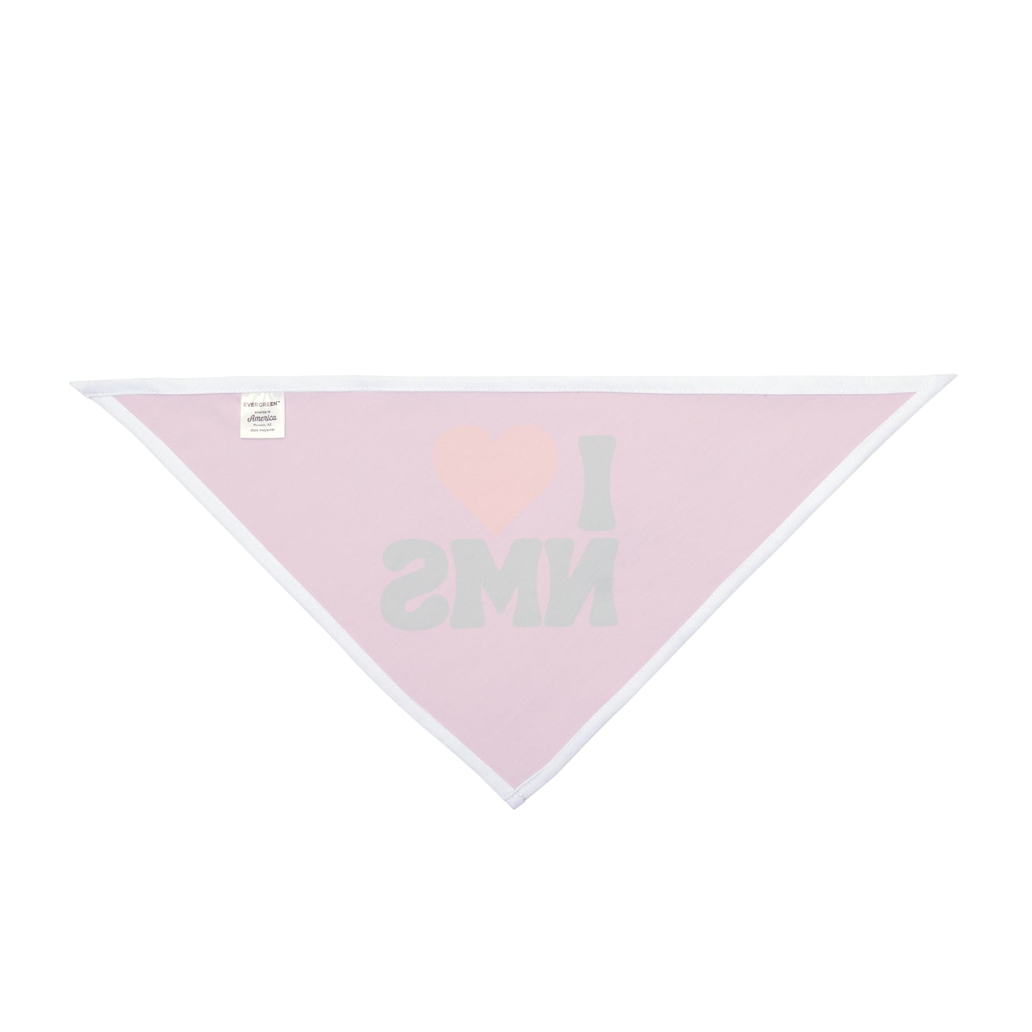 NMS I LOVE NMS Pet Bandana, Dog Adopt Me Bandana, Dog customizable bandana, Dog Collar Bandana, Adopt Me Bandana