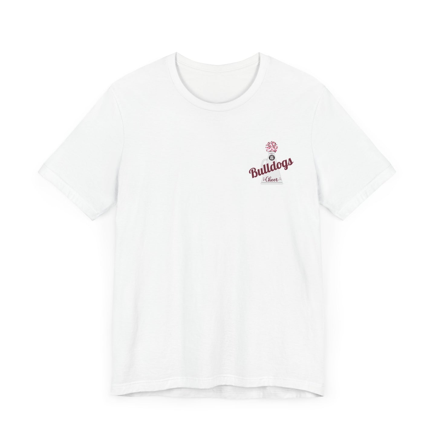 Bulldogs In My Cheerleader Era ADULT Unisex Jersey Short Sleeve Tee