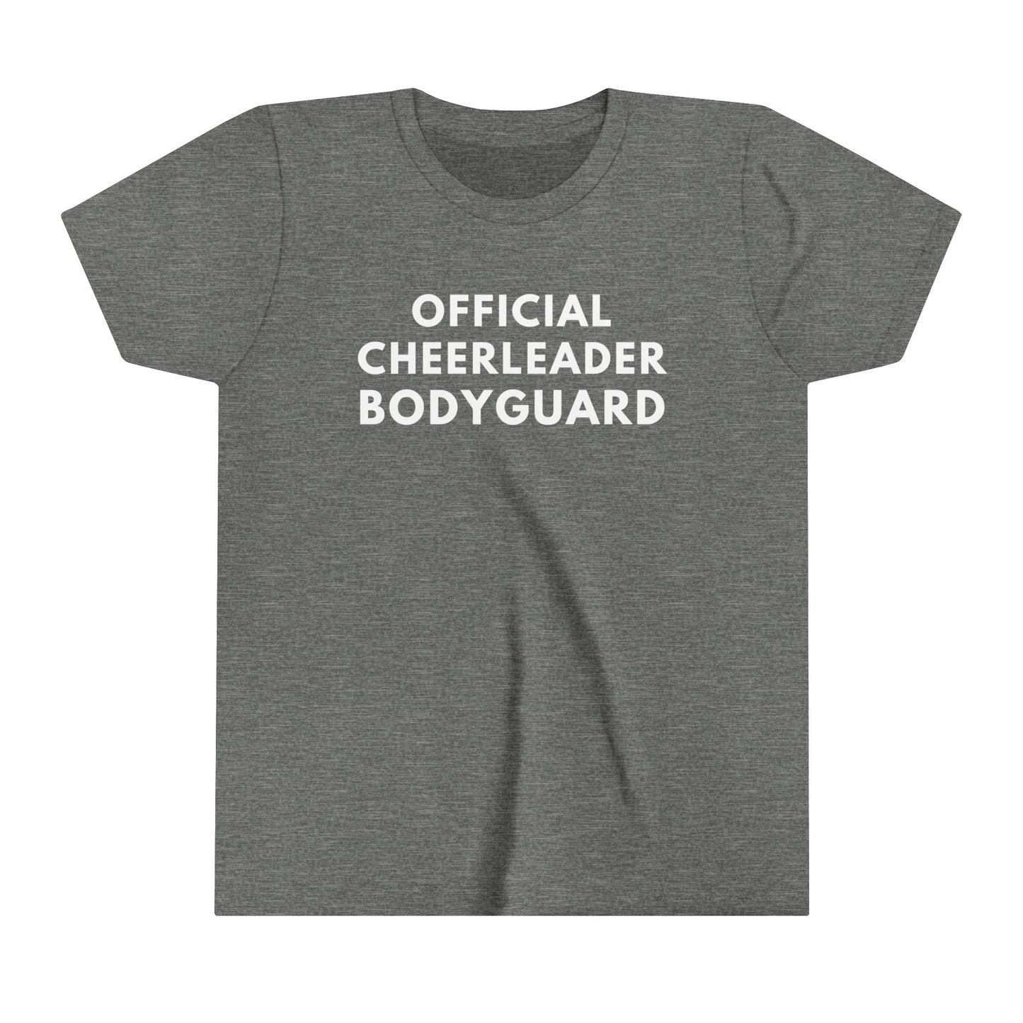 Official Cheerleader Bodyguard, Fear the Bro, Cheer Brother Shirt, Gift for cheerlearder gift for cheerleader brother