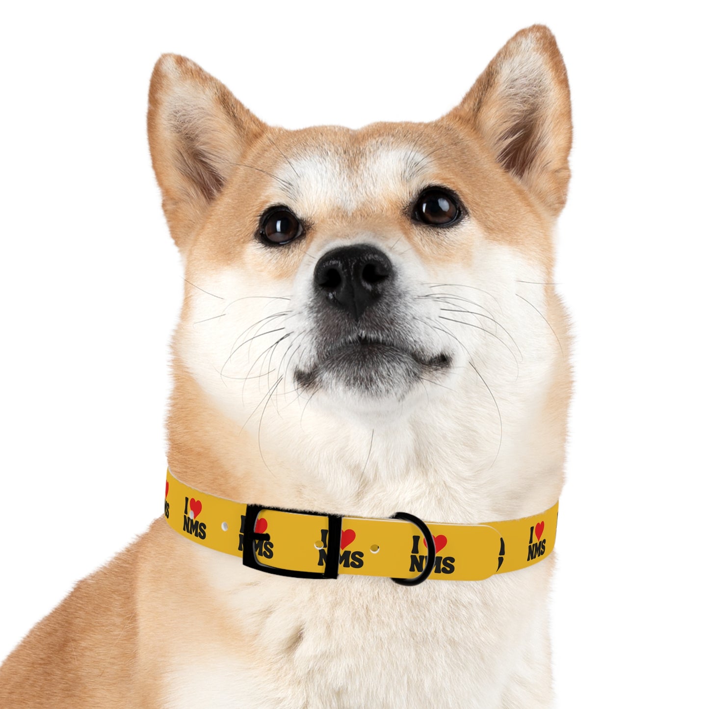 NMS I LOVE NMS Pet Collar YELLOW