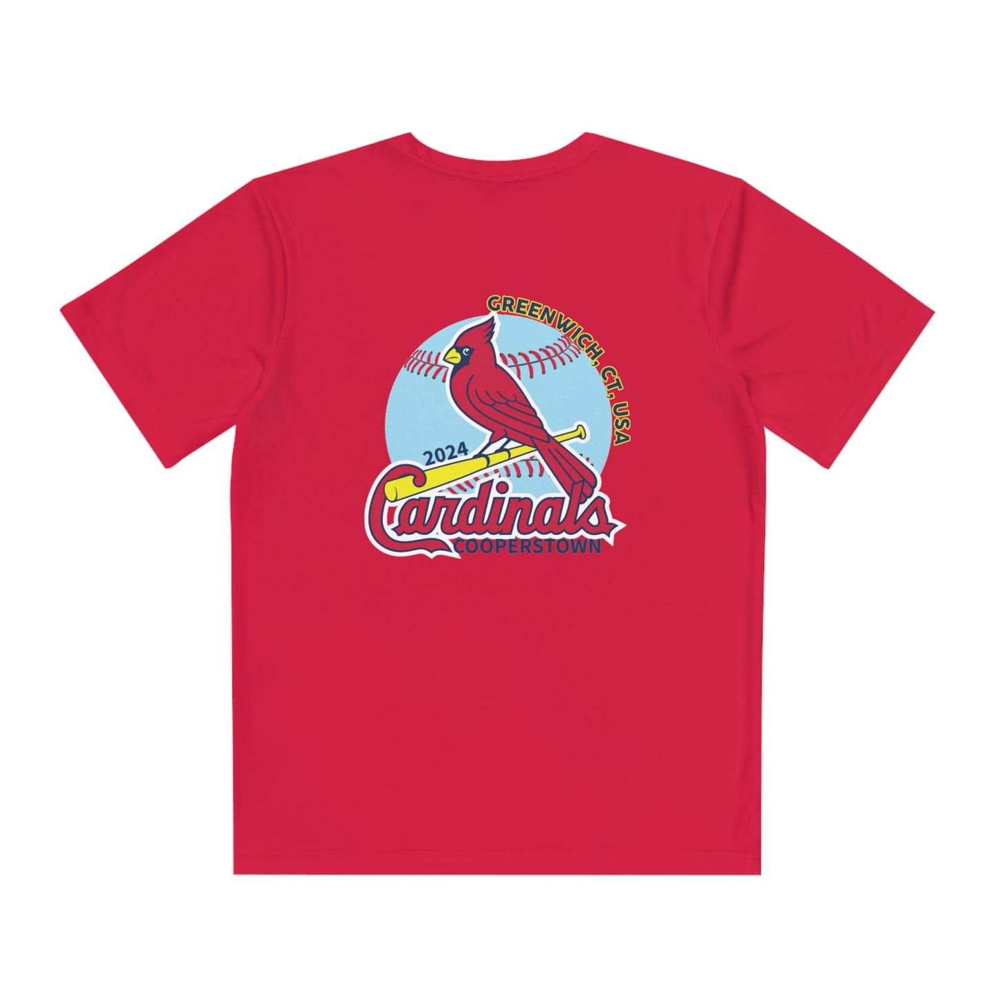 Cardinal Youth Sports Tek T-Shirt