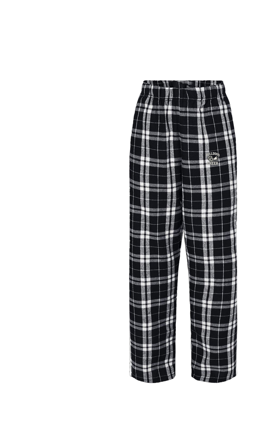 Bulldog Cheer Youth Flannel Pants