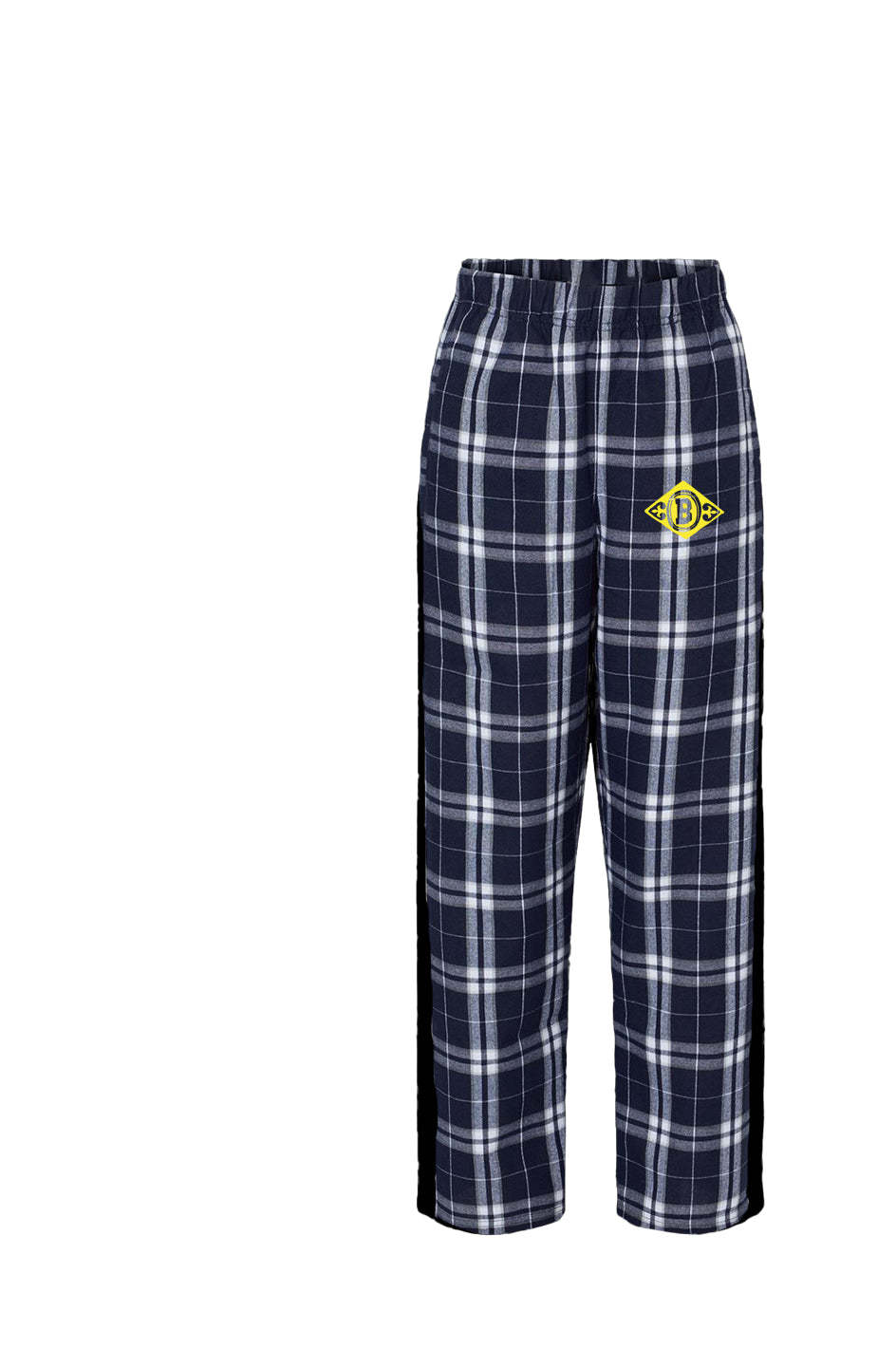 Brunswick Yellow Logo Youth Flannel Pants