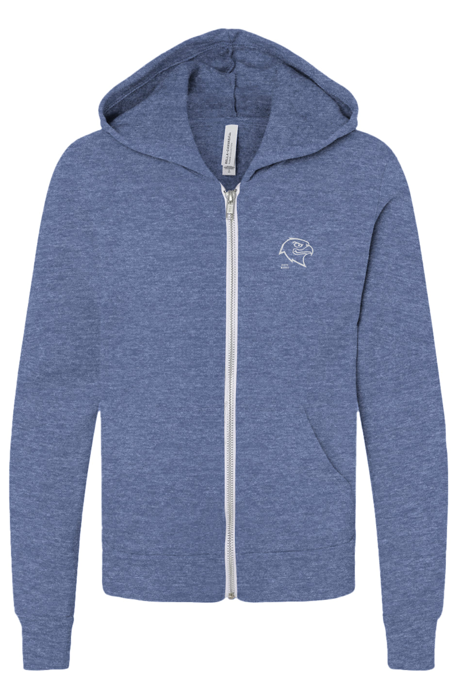 NMS Hawks Youth Sponge Fleece Full-Zip Hoodie