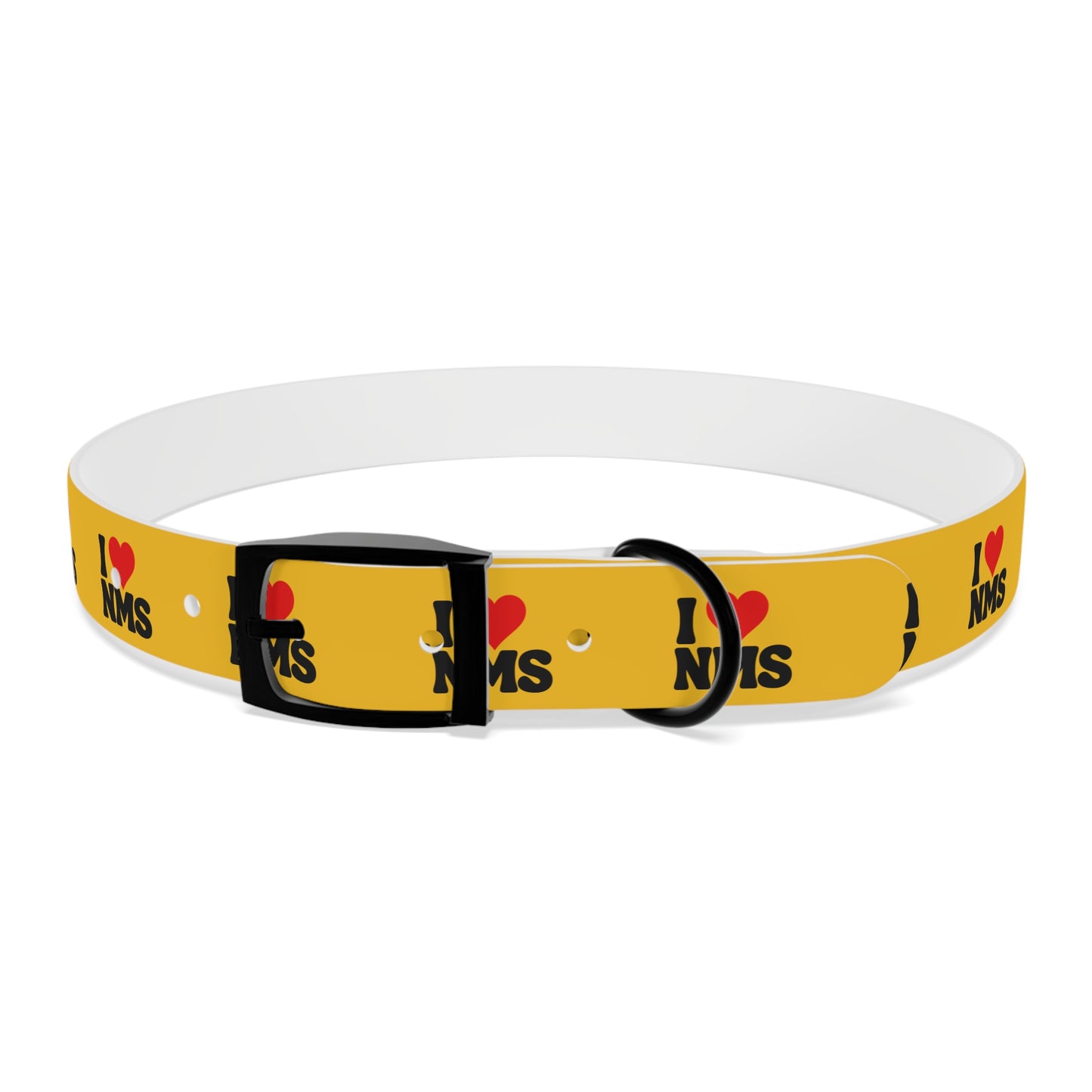 NMS I LOVE NMS Pet Collar YELLOW