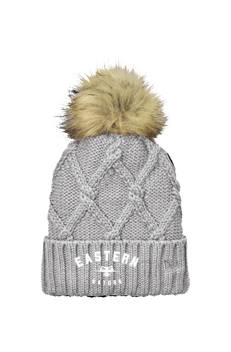 EMS New Era Faux Fur Pom Beanie