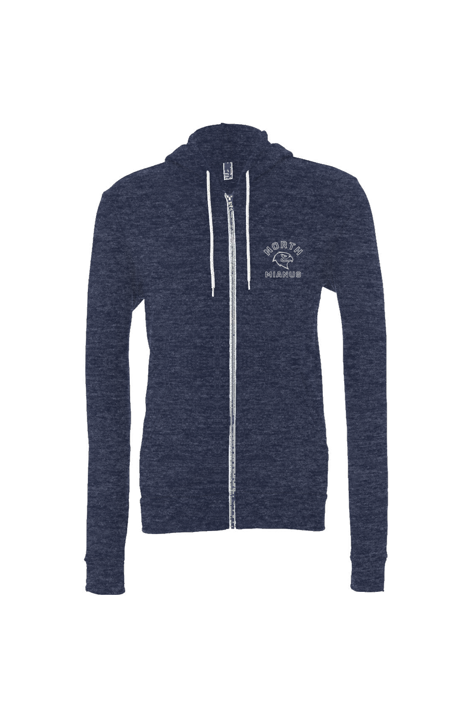 NMS ADULT ZIP Sponge Fleece Full-Zip Hoodie