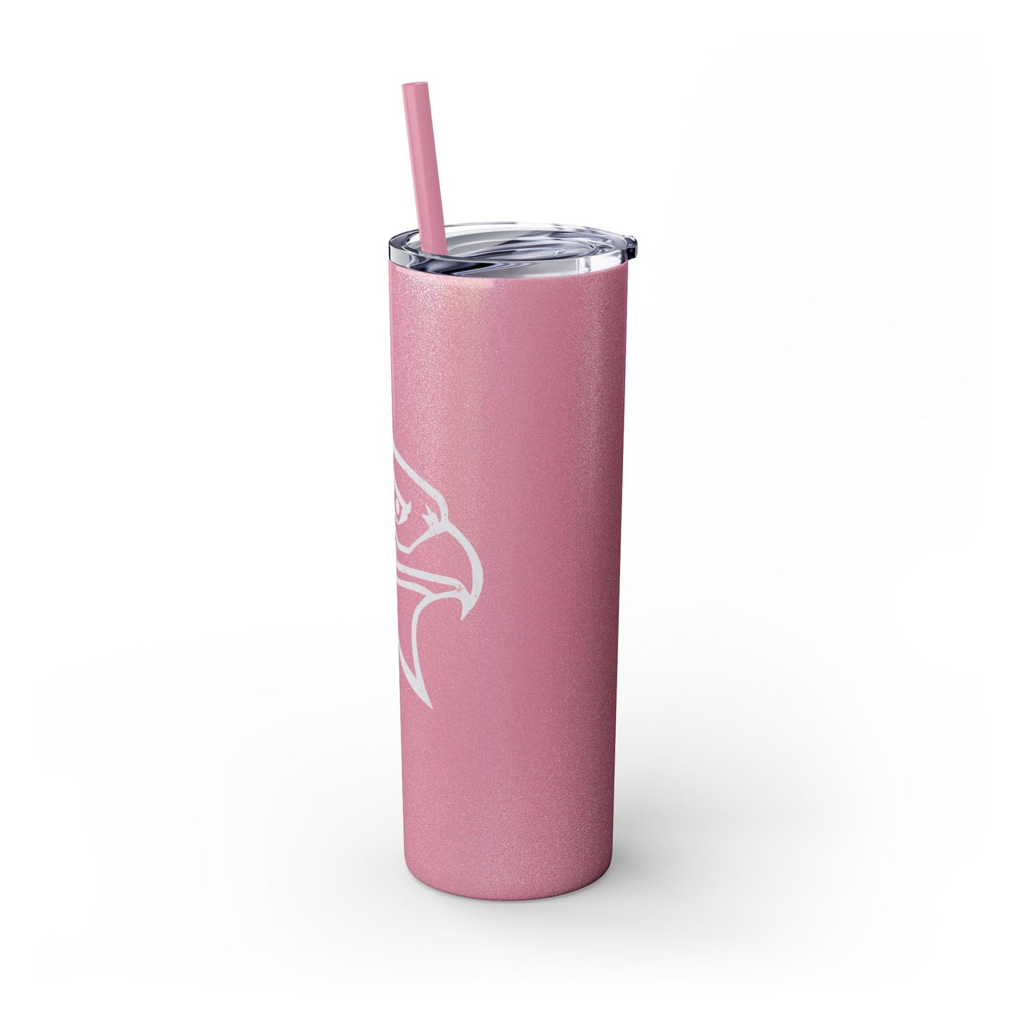 NMS Hawks Skinny Tumbler with Straw, 20oz