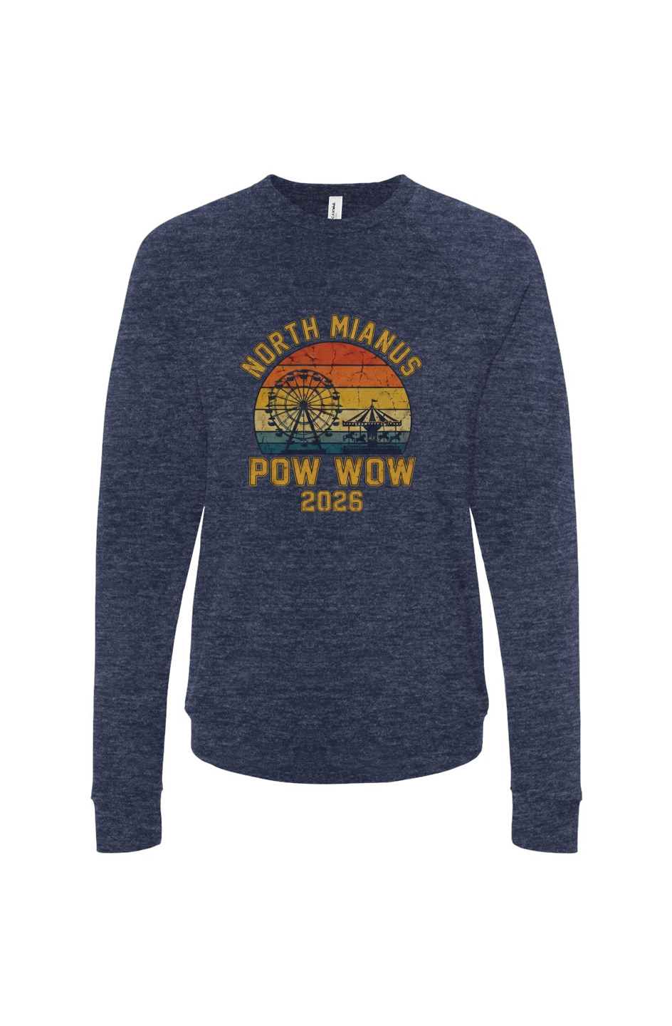 Pow Wow Bella Fleece Crewneck Sweatshirt