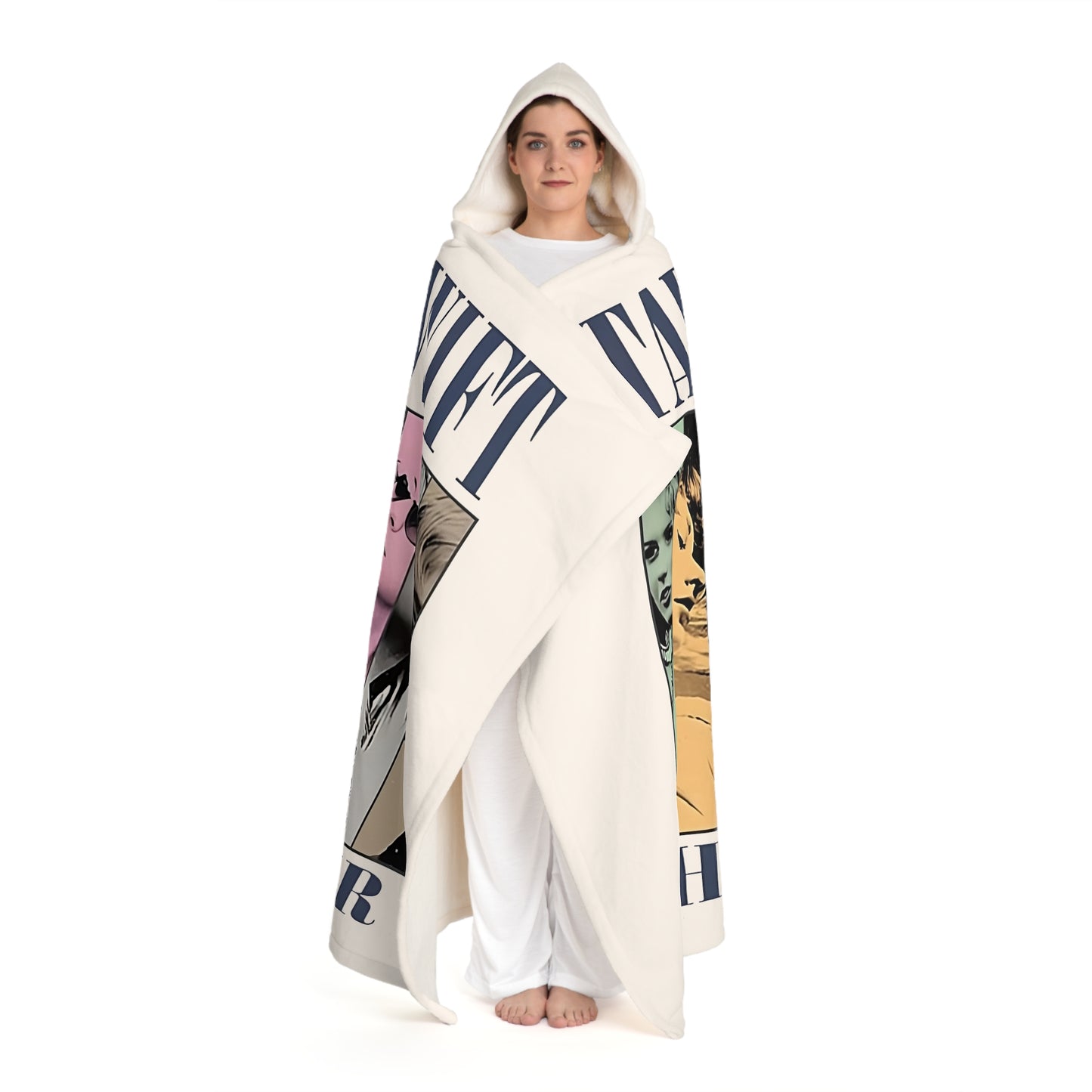 Taylor Swift Era's Tour Hooded Sherpa Fleece Blanket