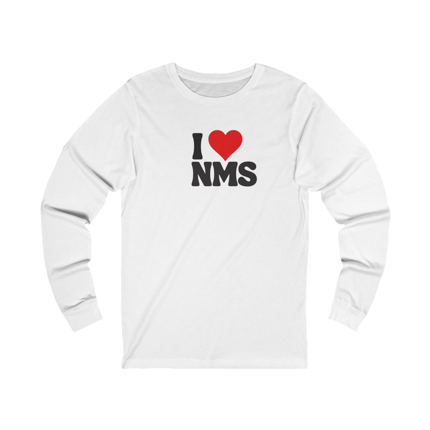 NMS I LOVE NMS Unisex Jersey Long Sleeve Tee