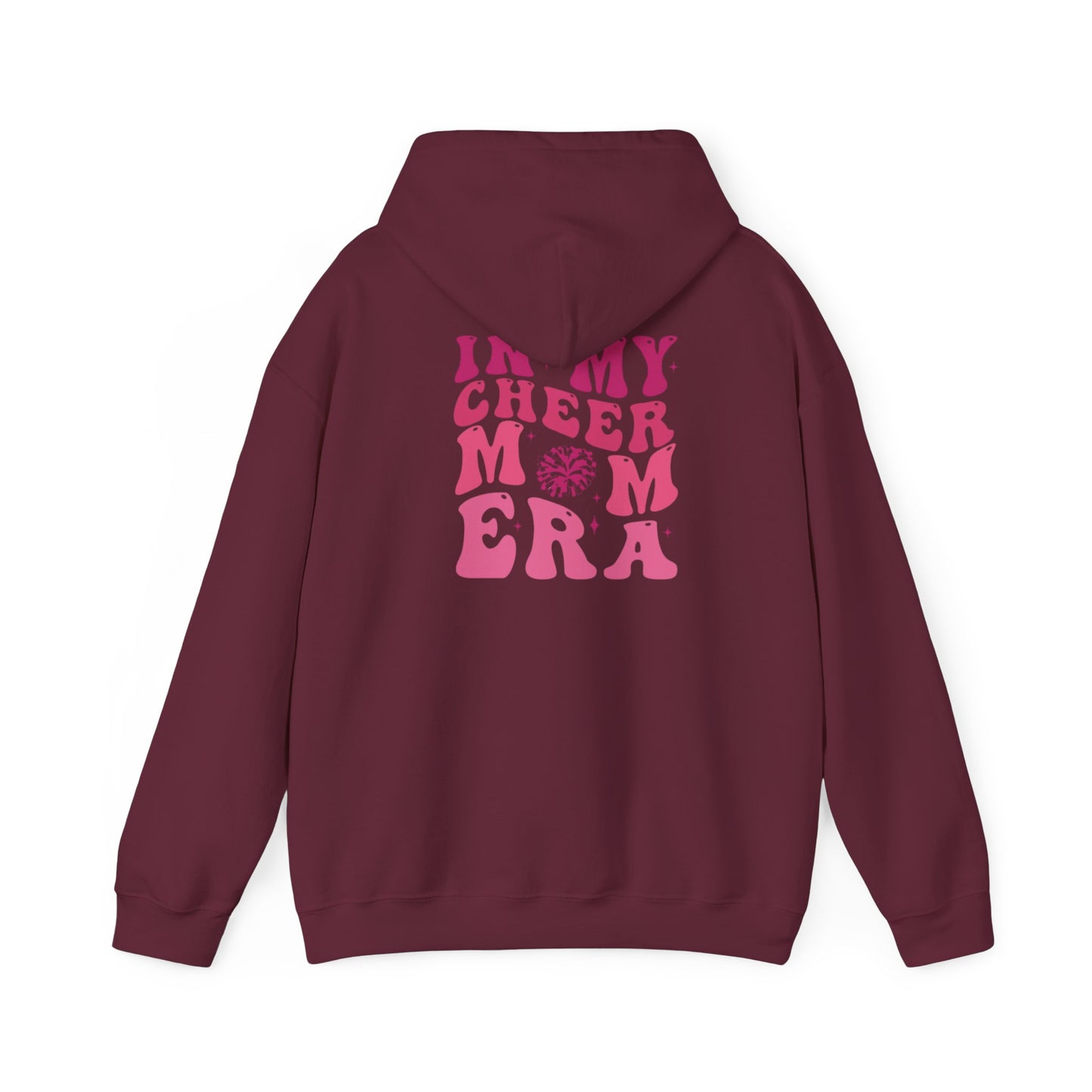 Bulldogs Cheer ADULT Cheer Mom Era Unisex Heavy Blend™ Hooded Sweatshirt