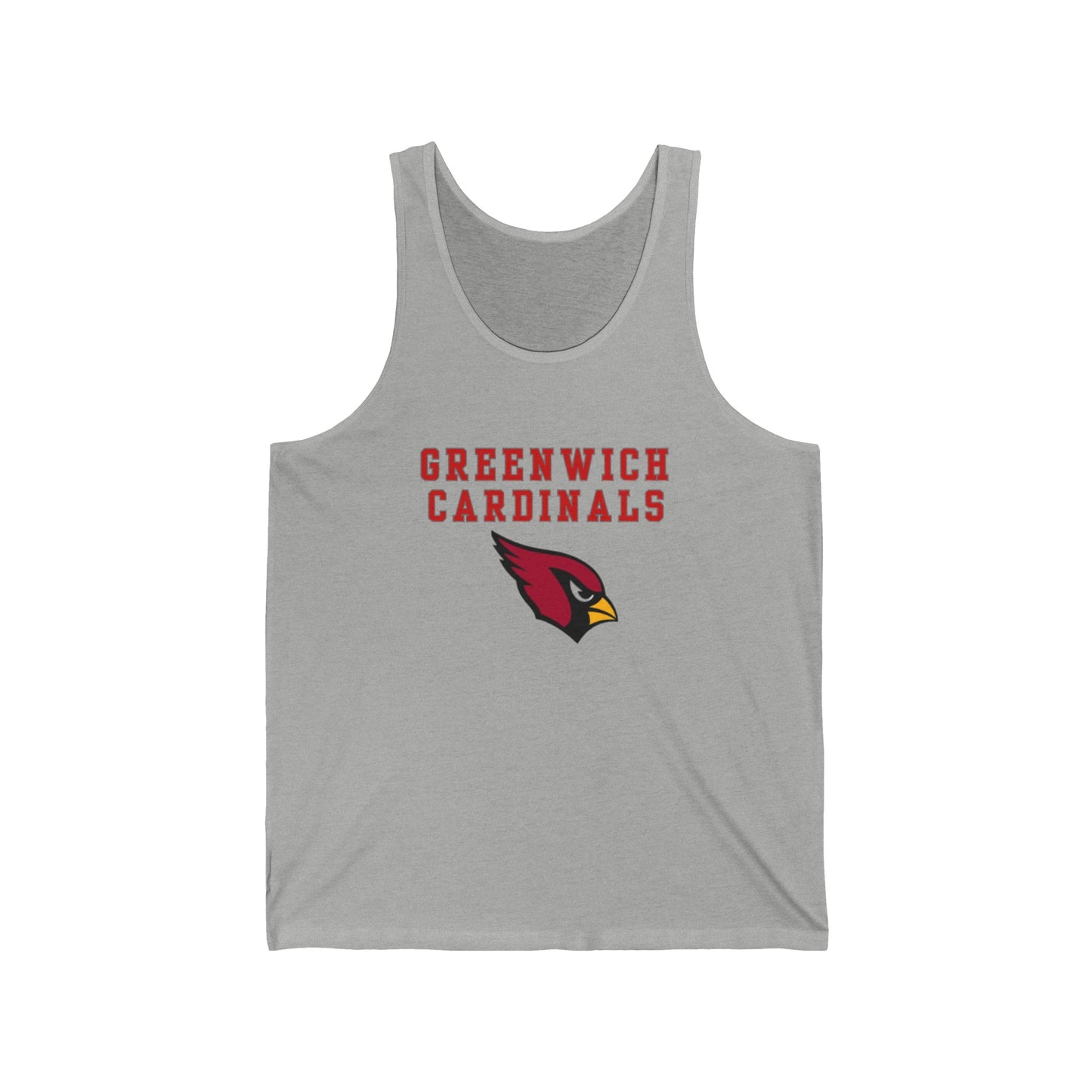 GHS Greenwich Cardinals Unisex Jersey Tank
