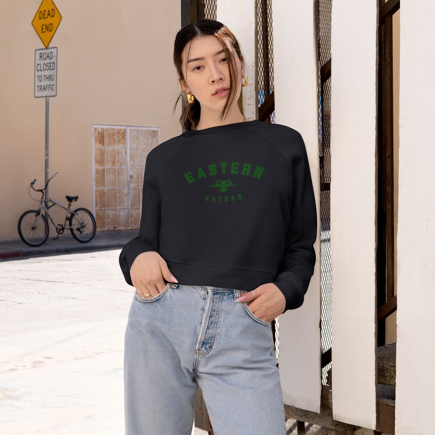 EMS Gators Women's Cropped Fleece Pullover
