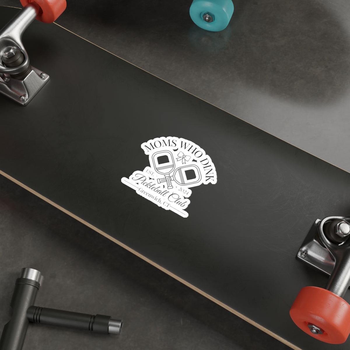 Moms Who Dink Die-Cut Stickers