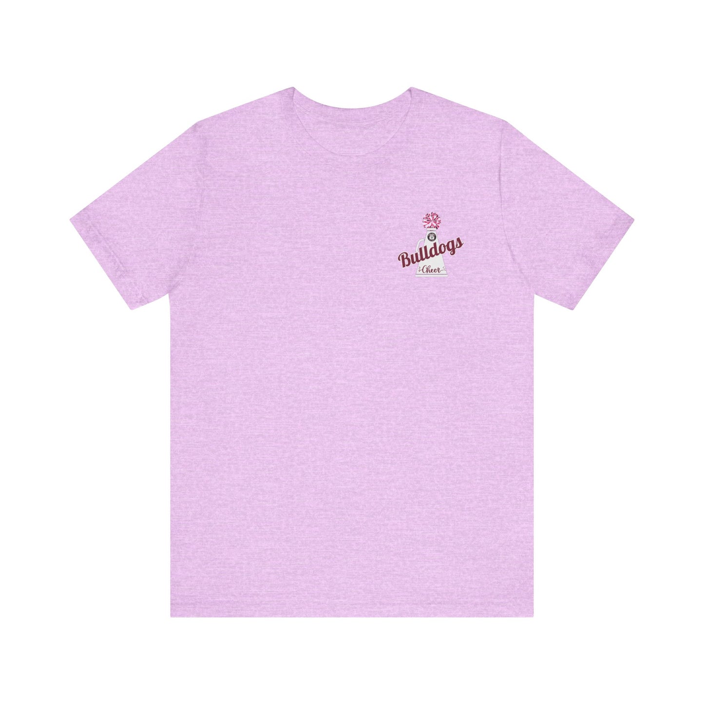 Bulldogs In My Cheerleader Era ADULT Unisex Jersey Short Sleeve Tee
