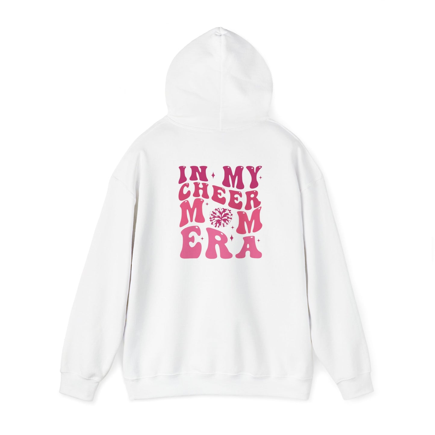 Bulldogs Cheer ADULT Cheer Mom Era Unisex Heavy Blend™ Hooded Sweatshirt