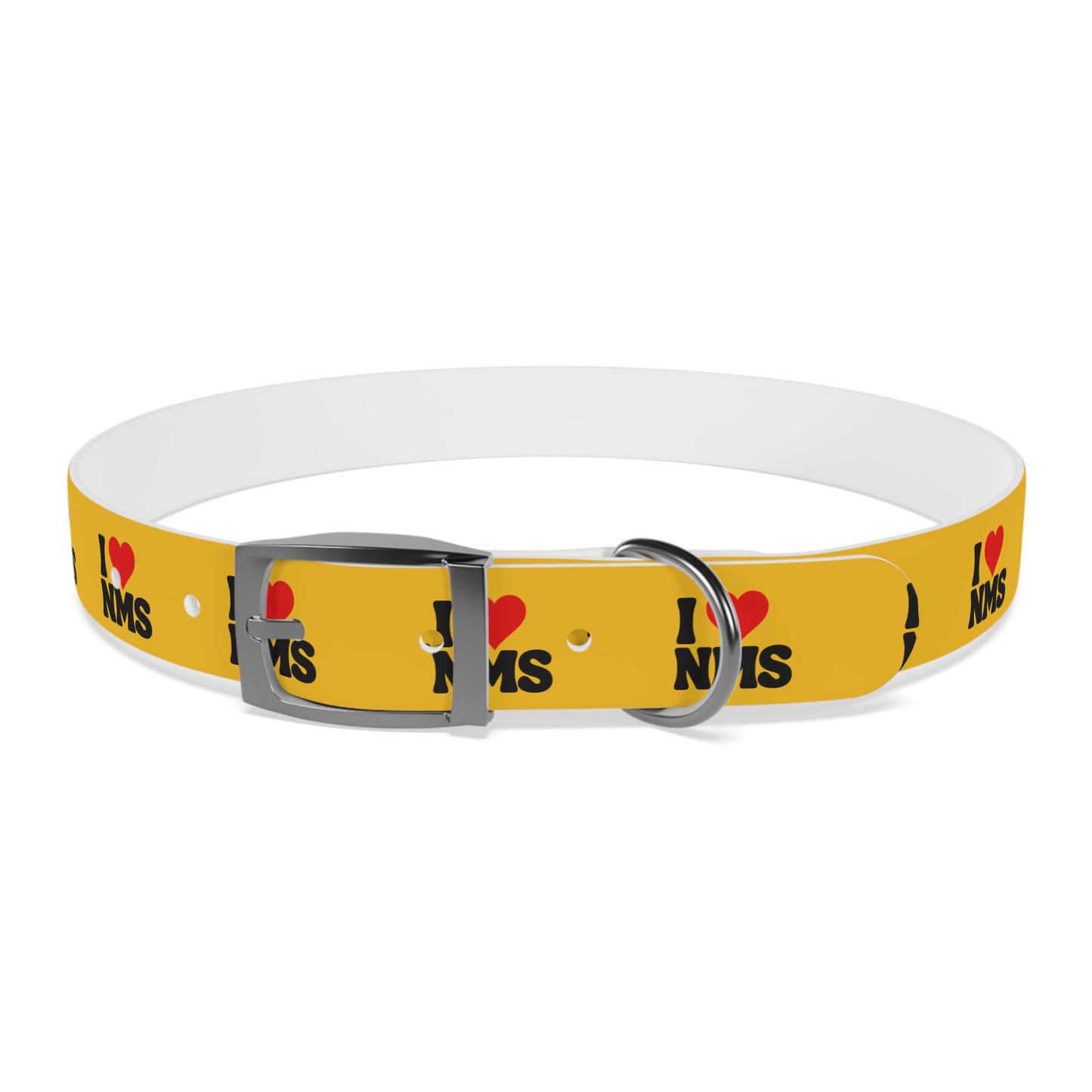 NMS I LOVE NMS Pet Collar YELLOW
