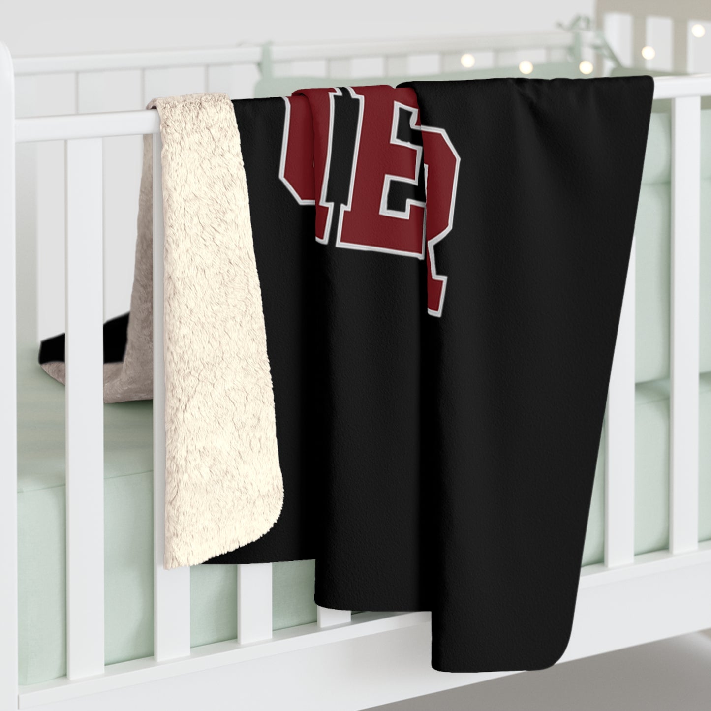 Bulldogs Cheer Sherpa Fleece Blanket
