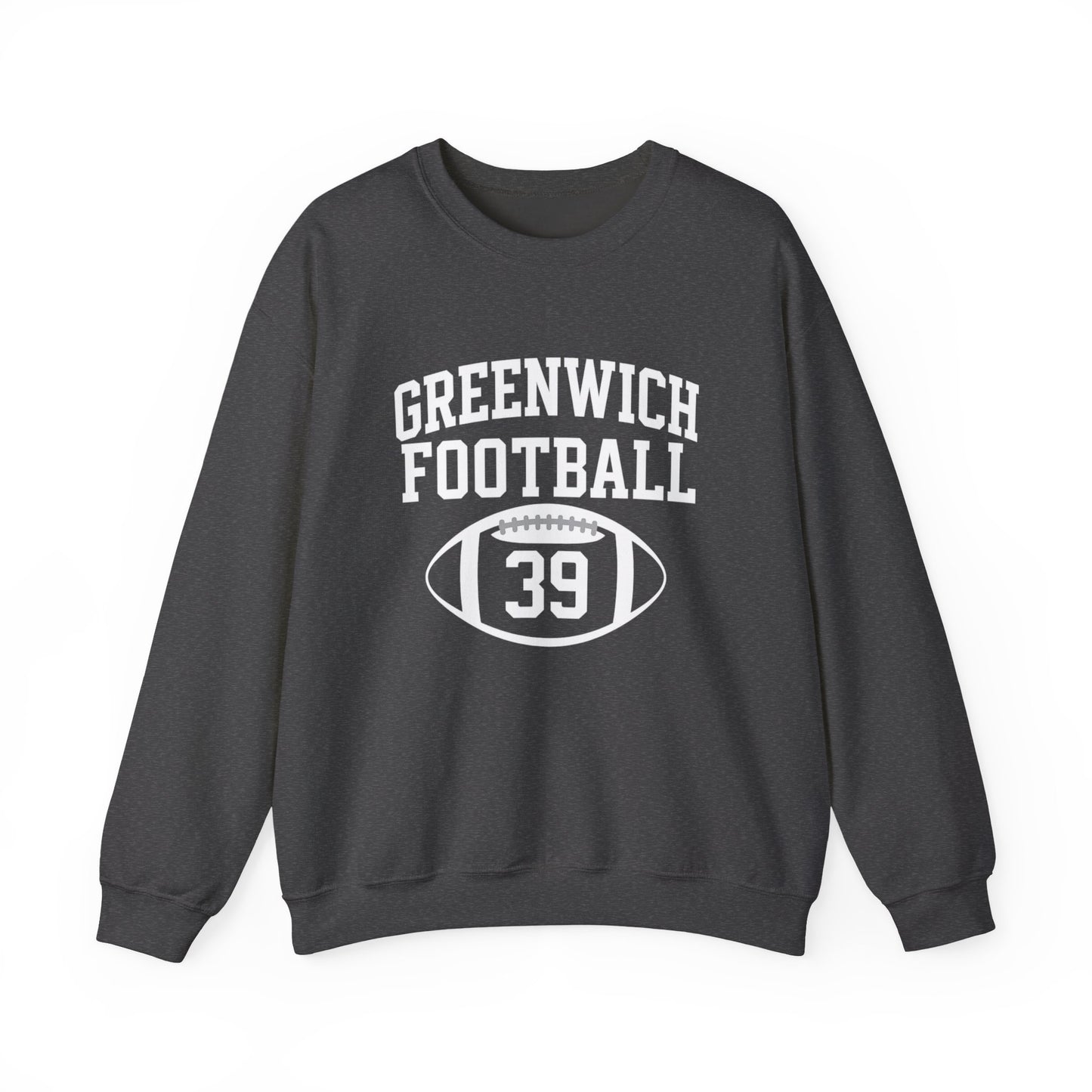 Greenwich Cozy Adult Collegiate Sweatshirt, Unisex Crewneck