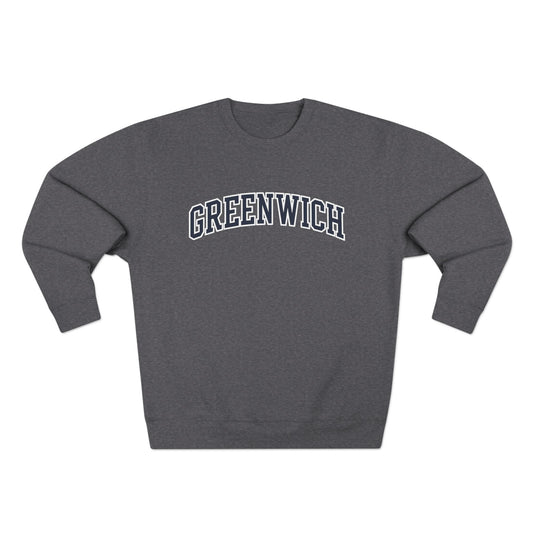 Greenwich Crewneck Sweatshirt — Classic Collegiate Pullover