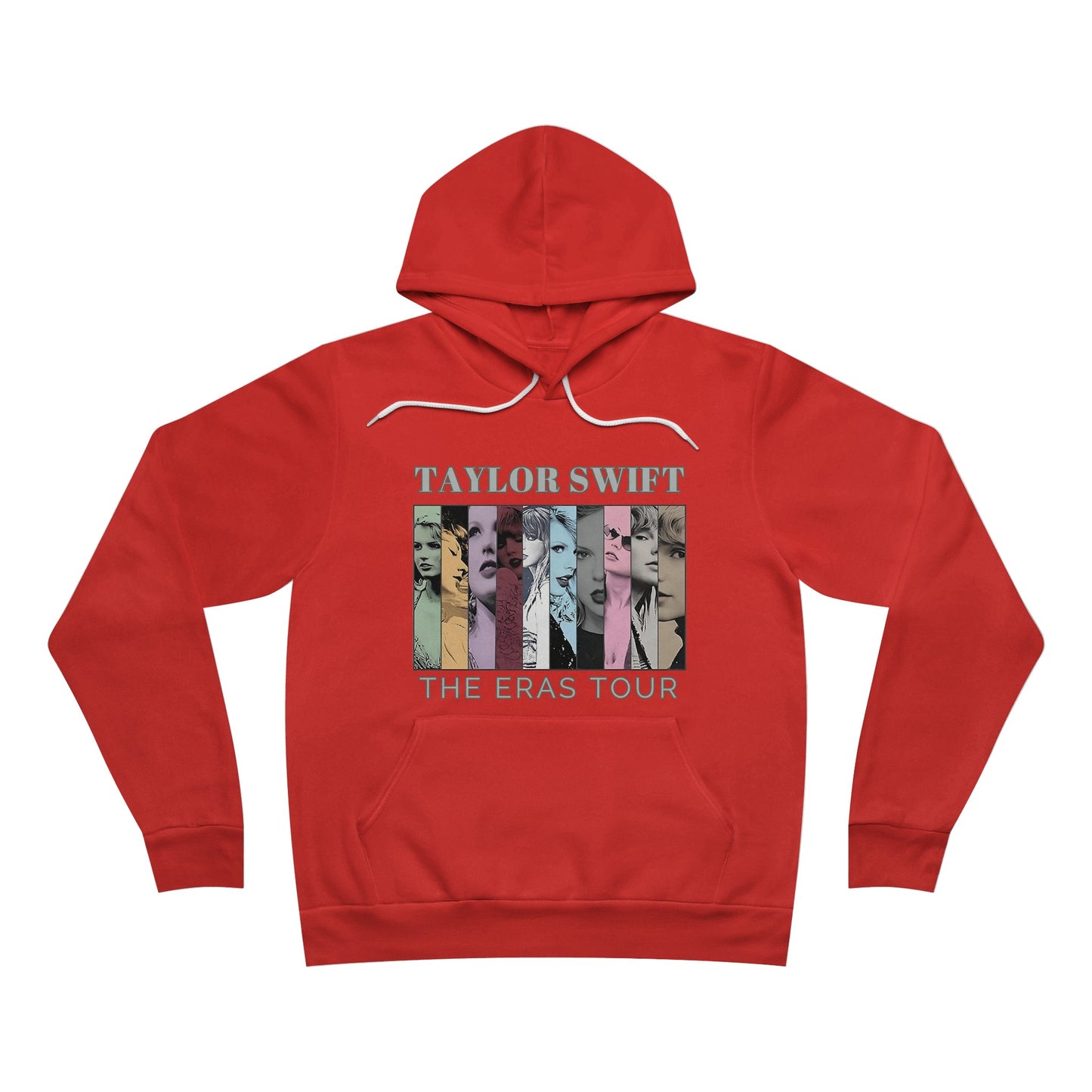Taylor Swift Eras Tour Adult Unisex Sponge Fleece Pullover Hoodie Bella and Canvas
