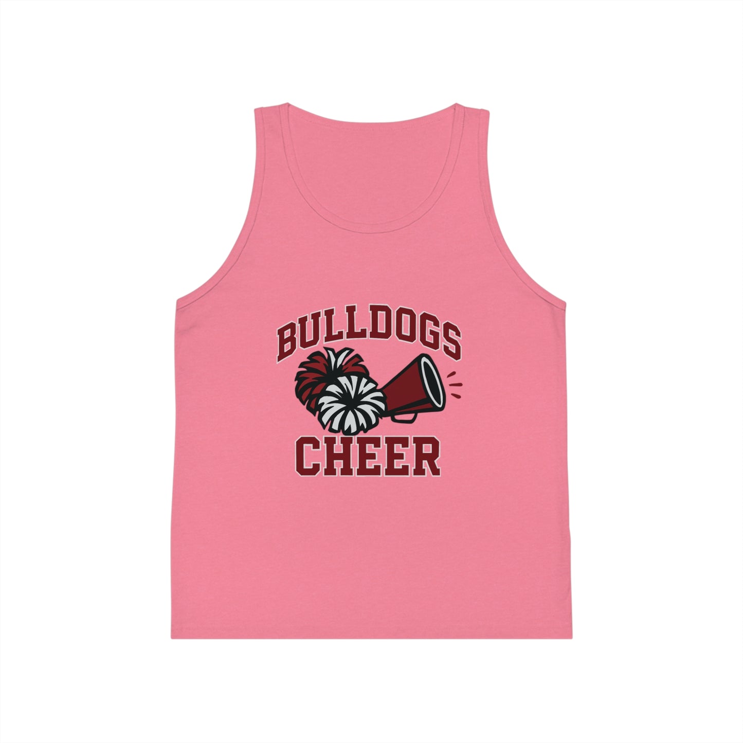 Bulldogs Cheer Girls Tank Top
