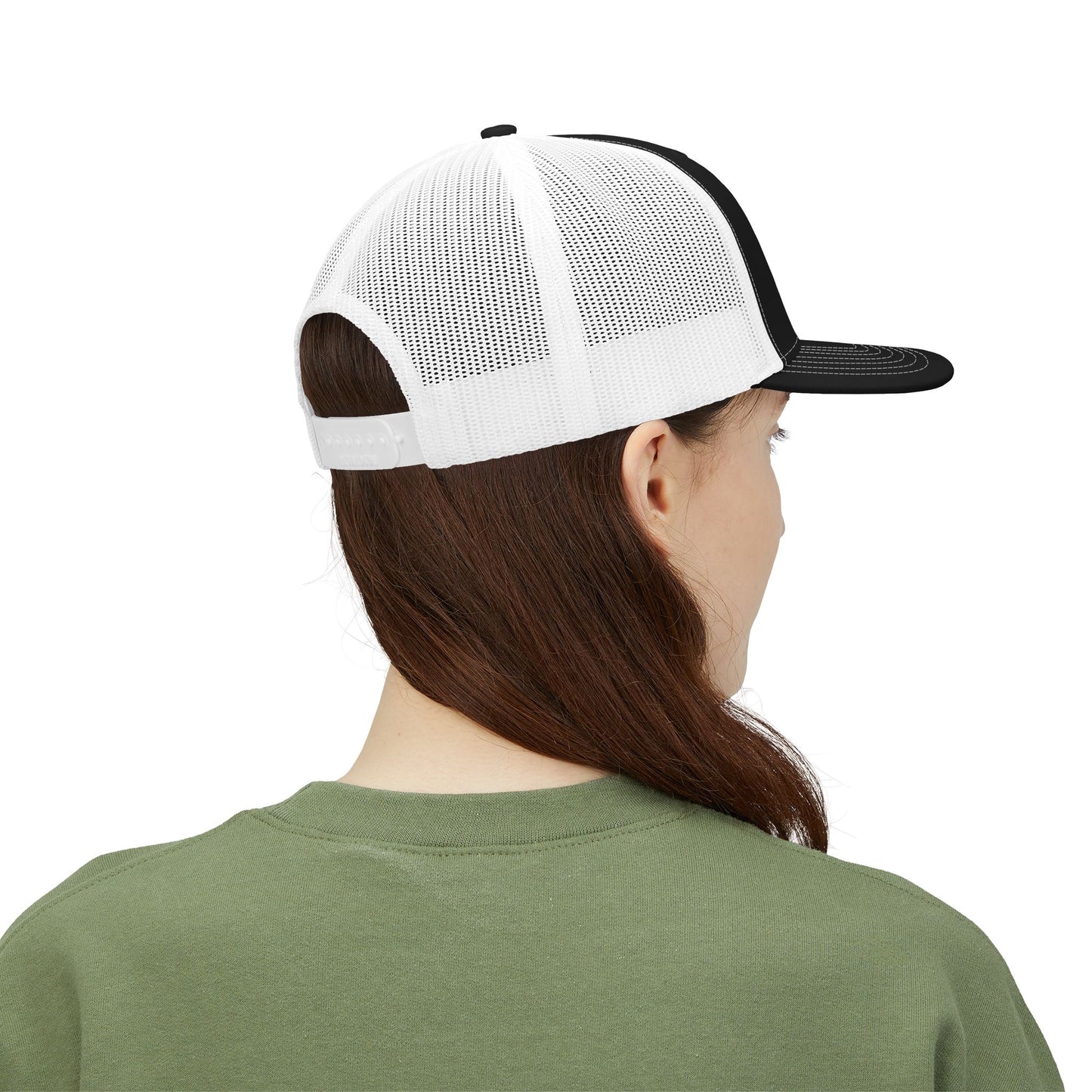 EMBROIDERED Vintage Mickey Mouse Snapback Trucker Cap - Classic Embroidery Design