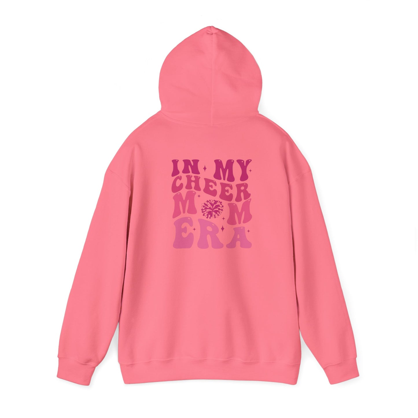 Bulldogs Cheer ADULT Cheer Mom Era Unisex Heavy Blend™ Hooded Sweatshirt