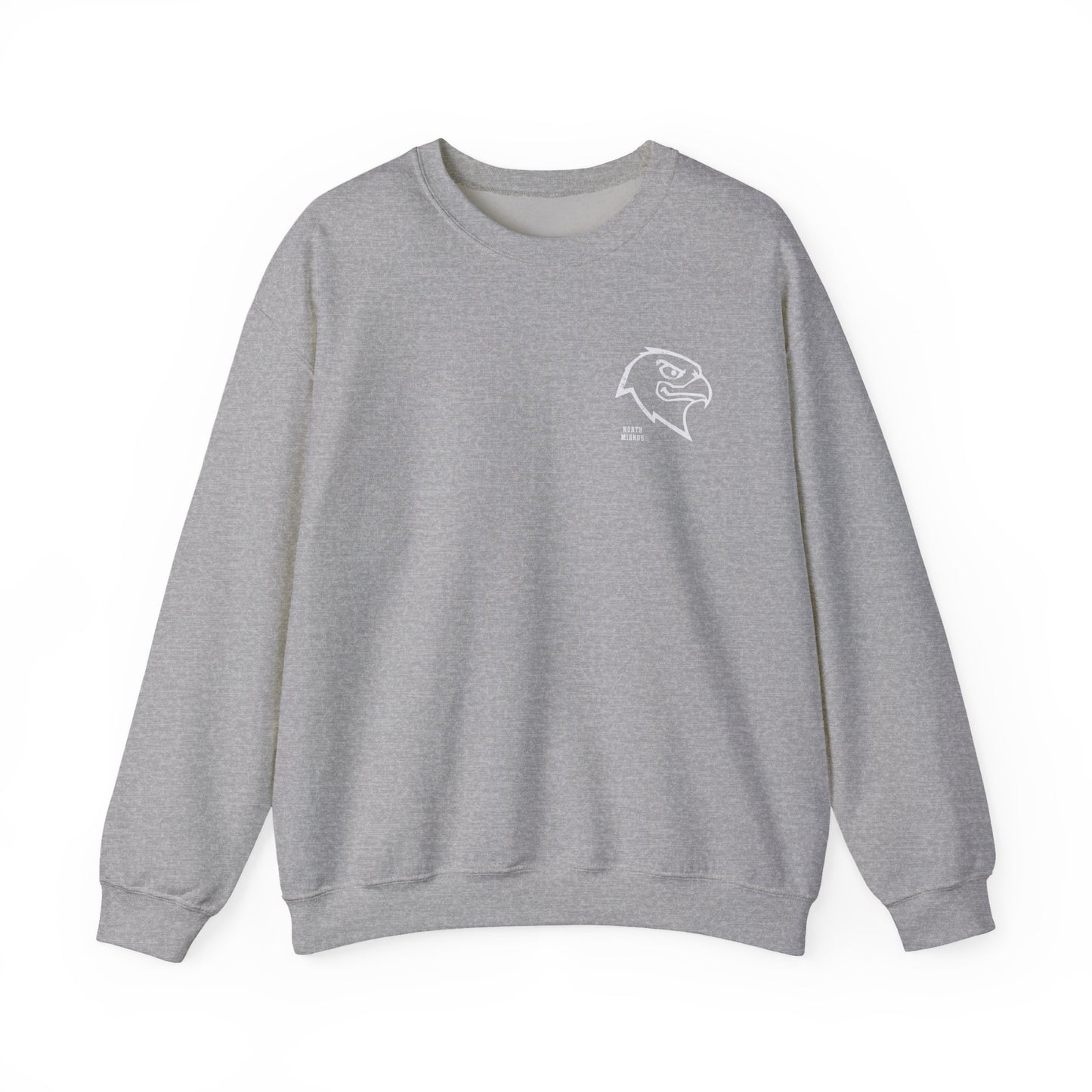 NMS Hawks Cozy Adult Collegiate Sweatshirt, Unisex Crewneck